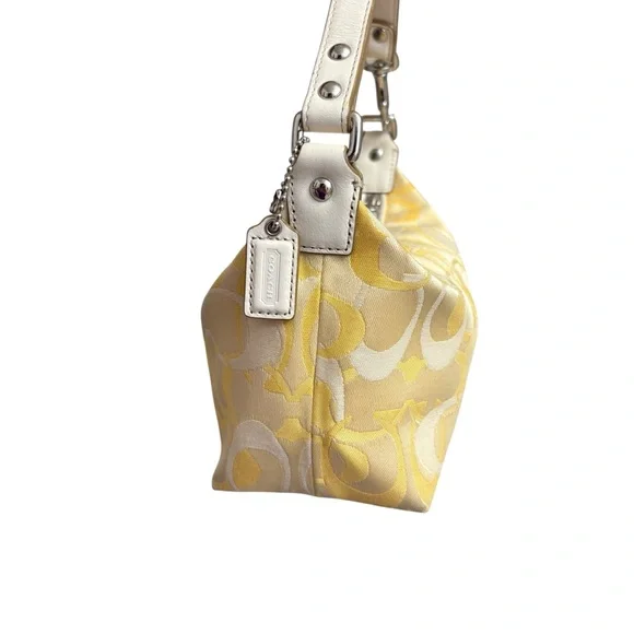 Coach vintage y2k yellow optic c mini bag RARE - Picture 4 of 12